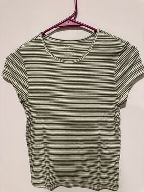 AE ribbed crop t shirt